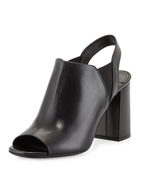 prada sandals black|prada chunky heel sandal.